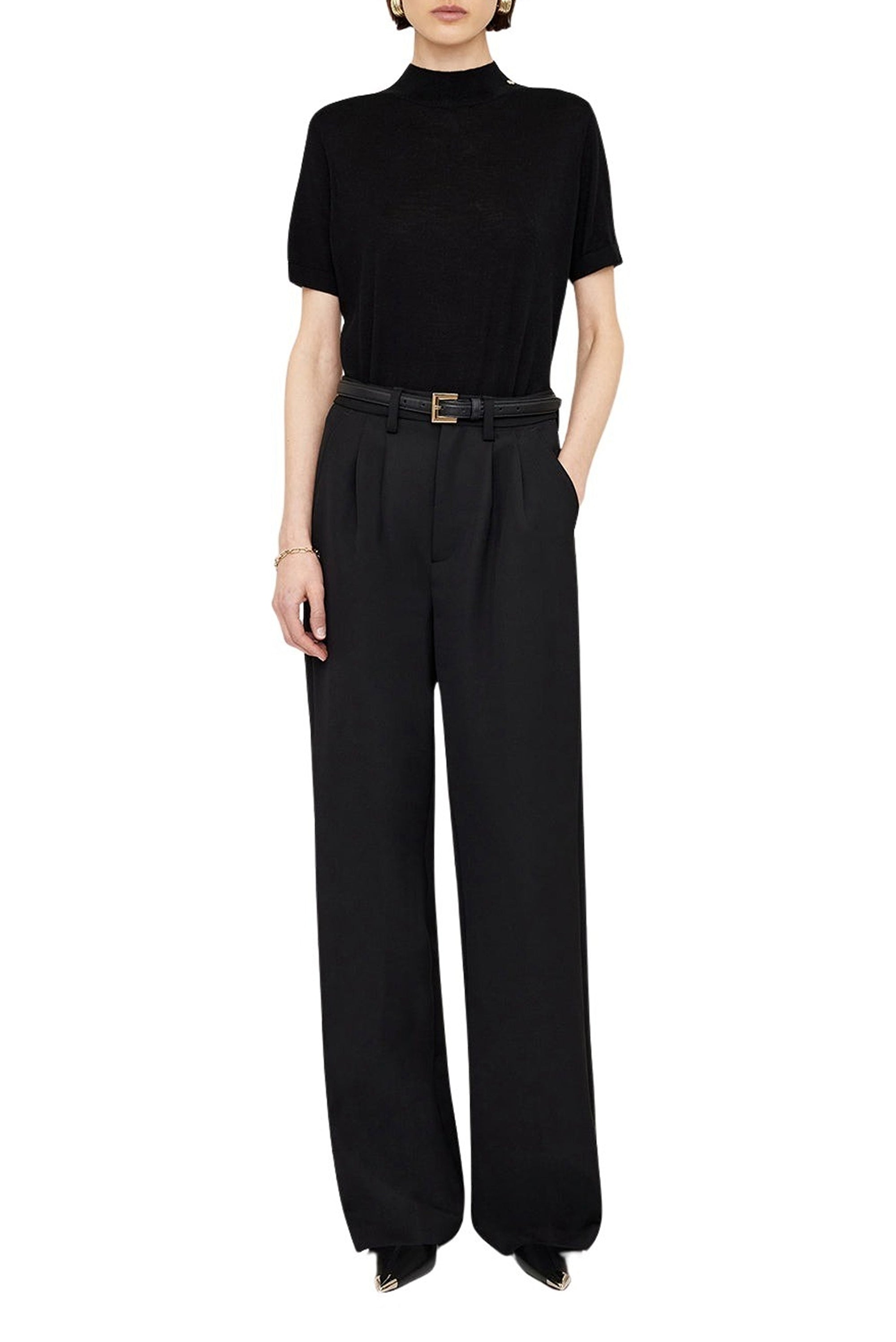 13qty NEW / MONIQUE SWEATER - BLACK