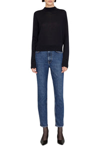 7qty NEW / MONIQUE LONG SLEEVE SWEATER - BLACK