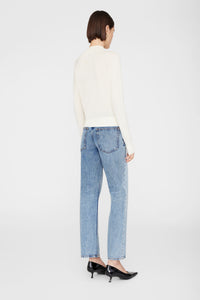 MONIQUE LONG SLEEVE SWEATER - IVORY