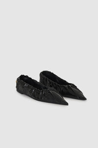 Ballerines Nadine en cuir - Black