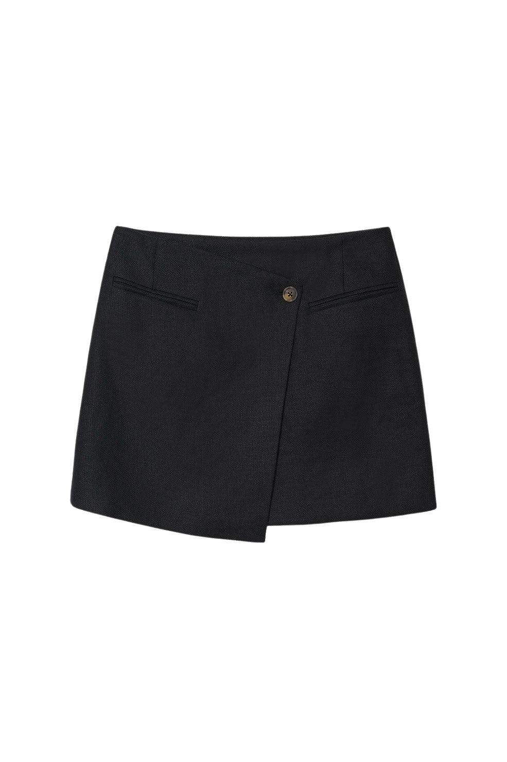 Jupe Natalia en lin - Black