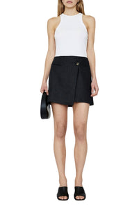 2qty NEW / NATALIA SKIRT - BLACK