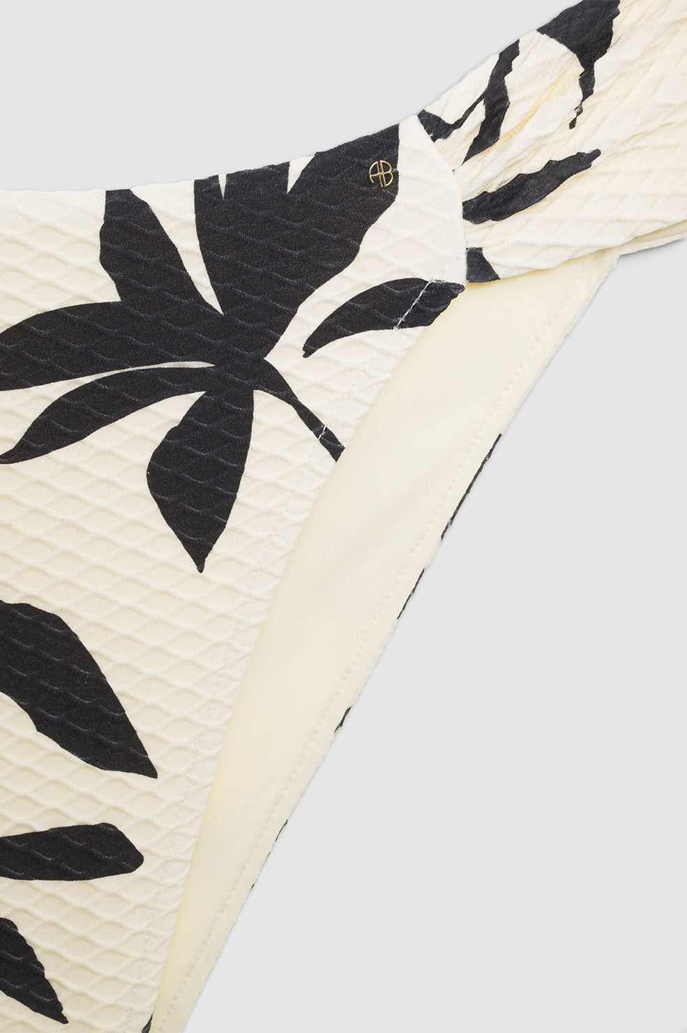NAYA BIKINI BOTTOM - IVORY DAISY PRINT