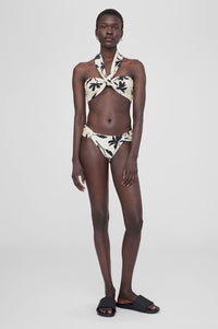 NAYA BIKINI BOTTOM - IVORY DAISY PRINT