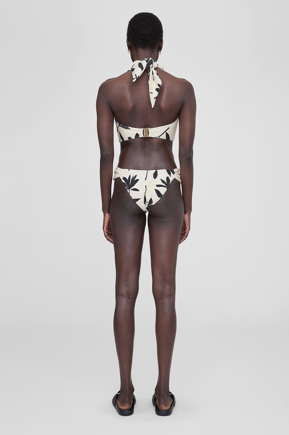 NAYA BIKINI BOTTOM - IVORY DAISY PRINT
