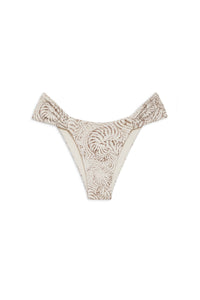 NAYA BIKINI BOTTOM - SAND SEASHELL PRINT