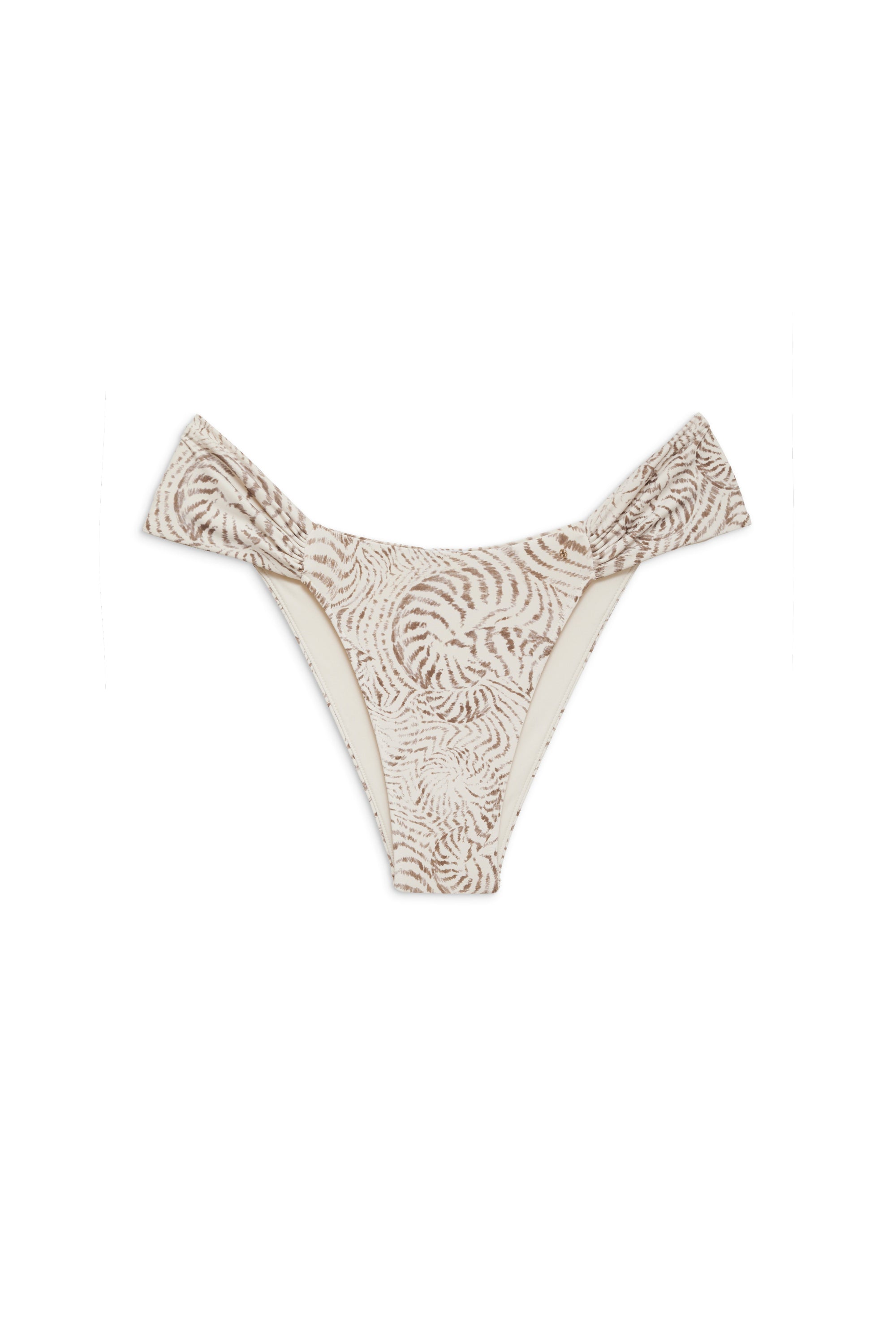 NAYA BIKINI BOTTOM - SAND SEASHELL PRINT