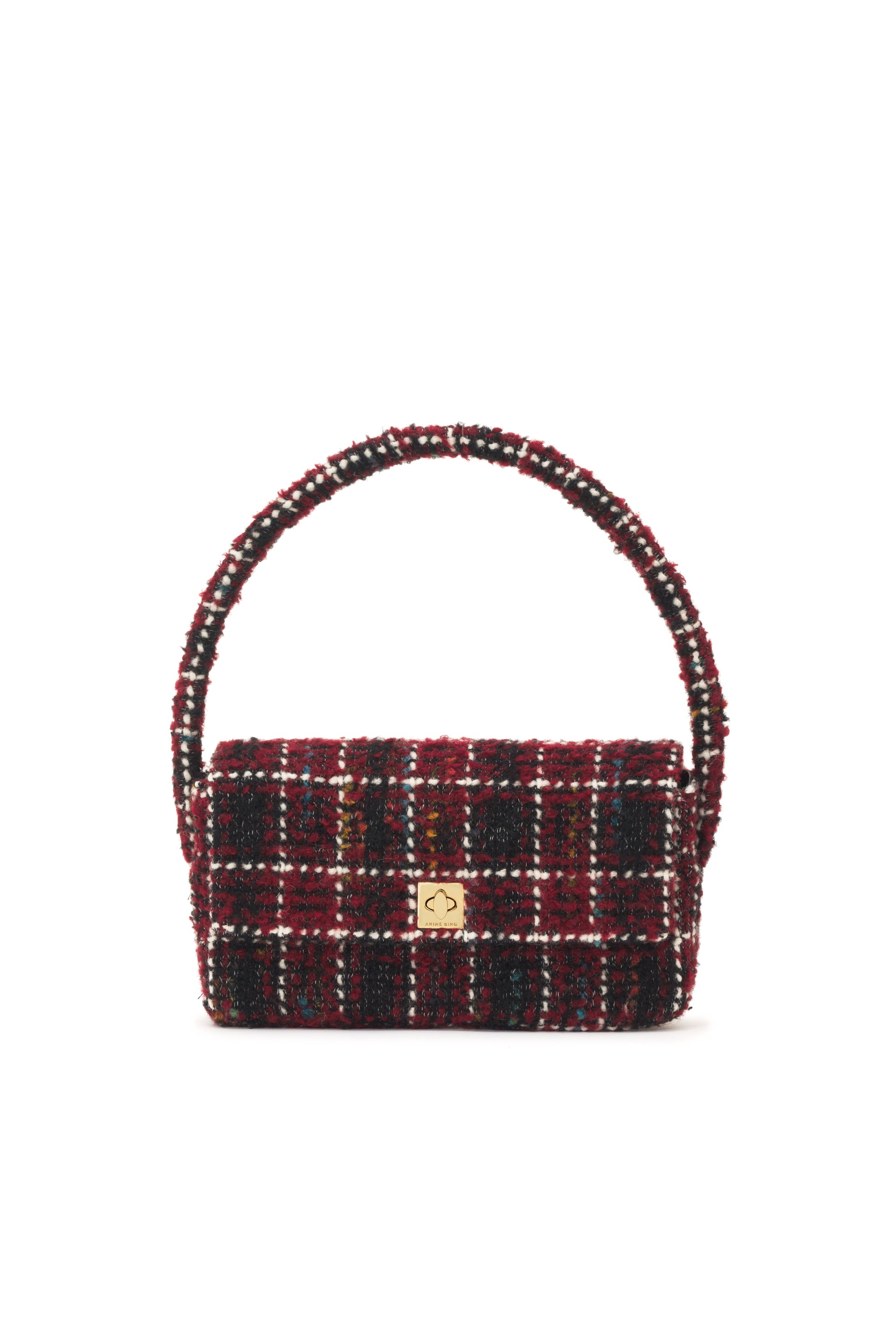 NICO BAG - CHERRY PLAID