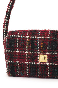 NICO BAG - CHERRY PLAID