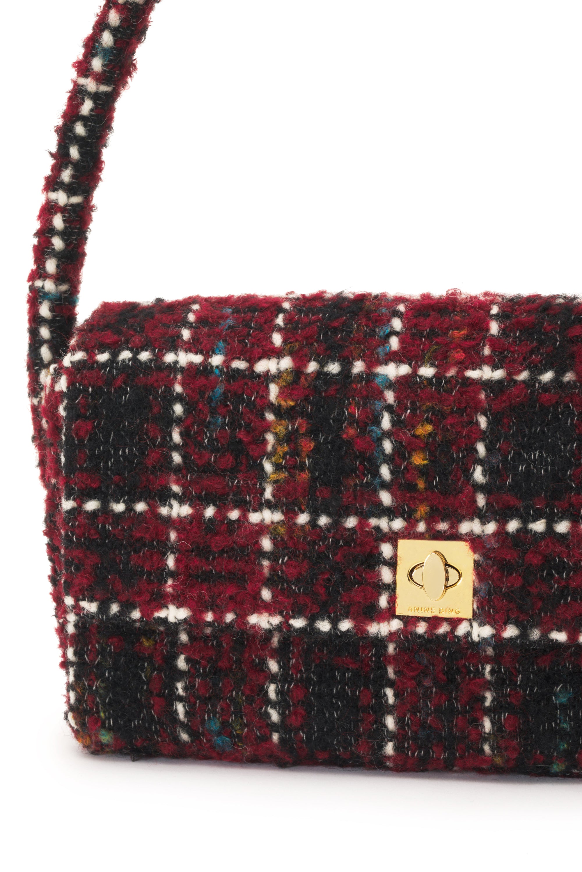 NICO BAG - CHERRY PLAID