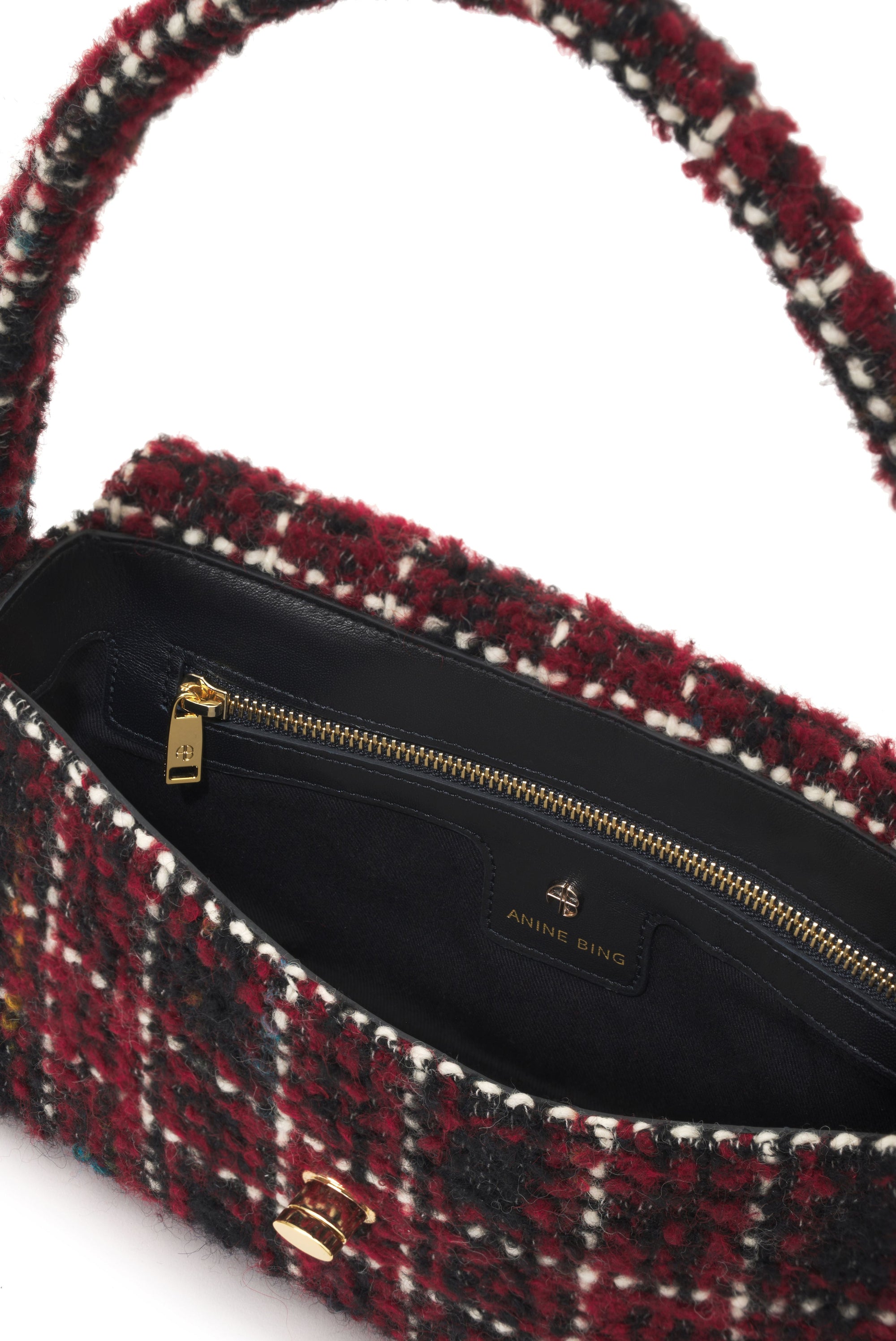 NICO BAG - CHERRY PLAID