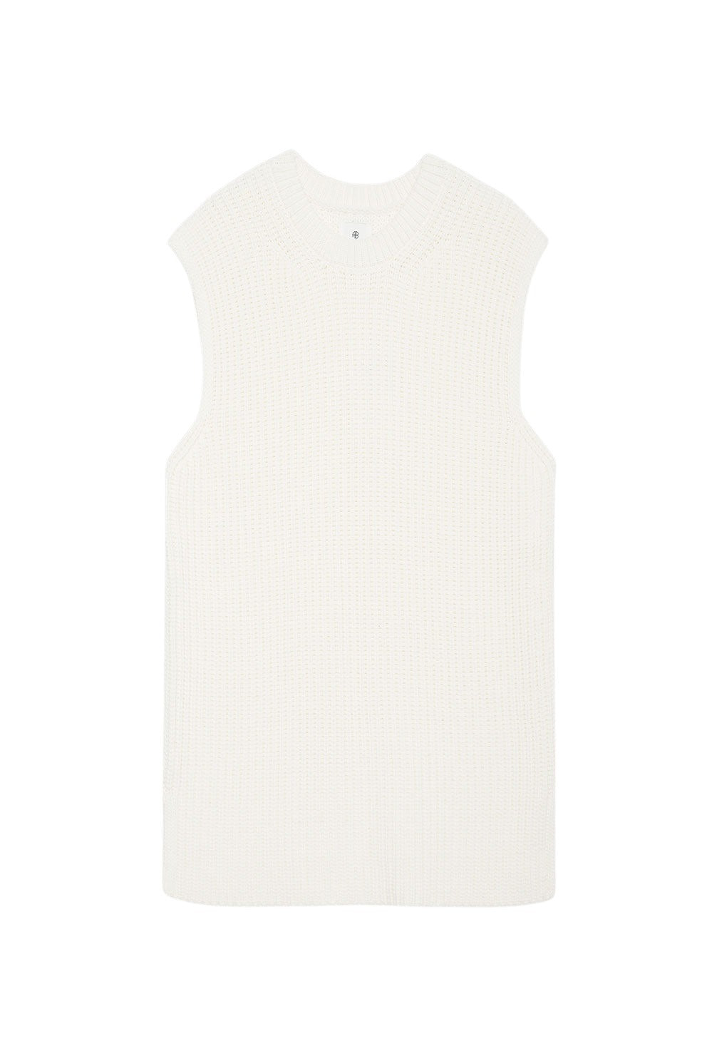 Pull sans manches Olivier - Ecru