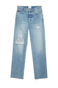 5qty NEW / OLSEN JEAN - DESTRUCTED LAKE INDIGO