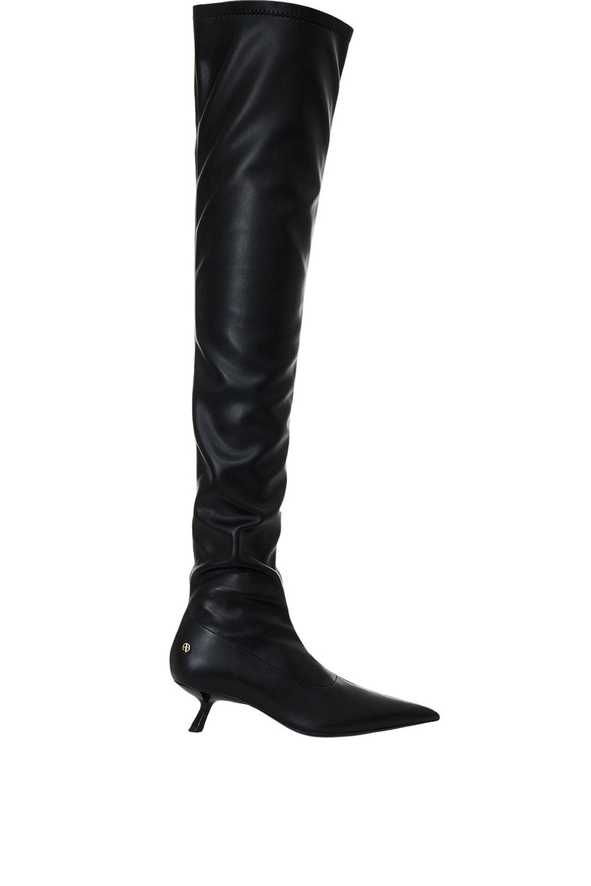22qty NEW / OVER THE KNEE HILDA BOOTS - BLACK