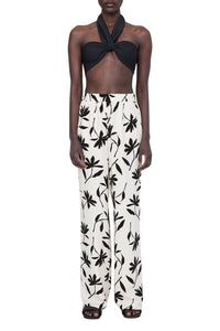 9qty NEW / OWEN PANT - IVORY DAISY PRINT