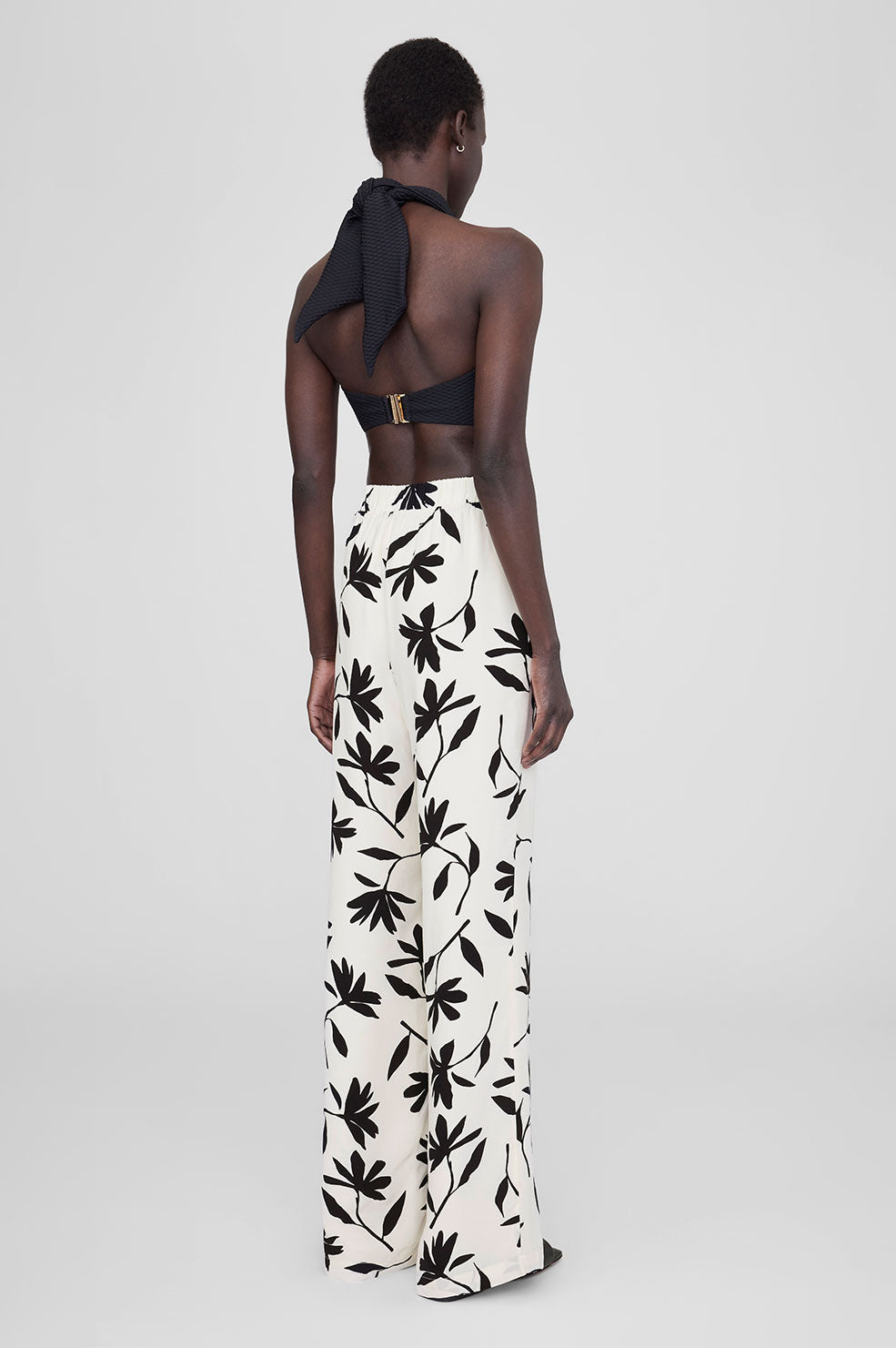 9qty NEW / OWEN PANT - IVORY DAISY PRINT