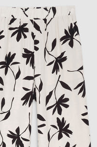 9qty NEW / OWEN PANT - IVORY DAISY PRINT