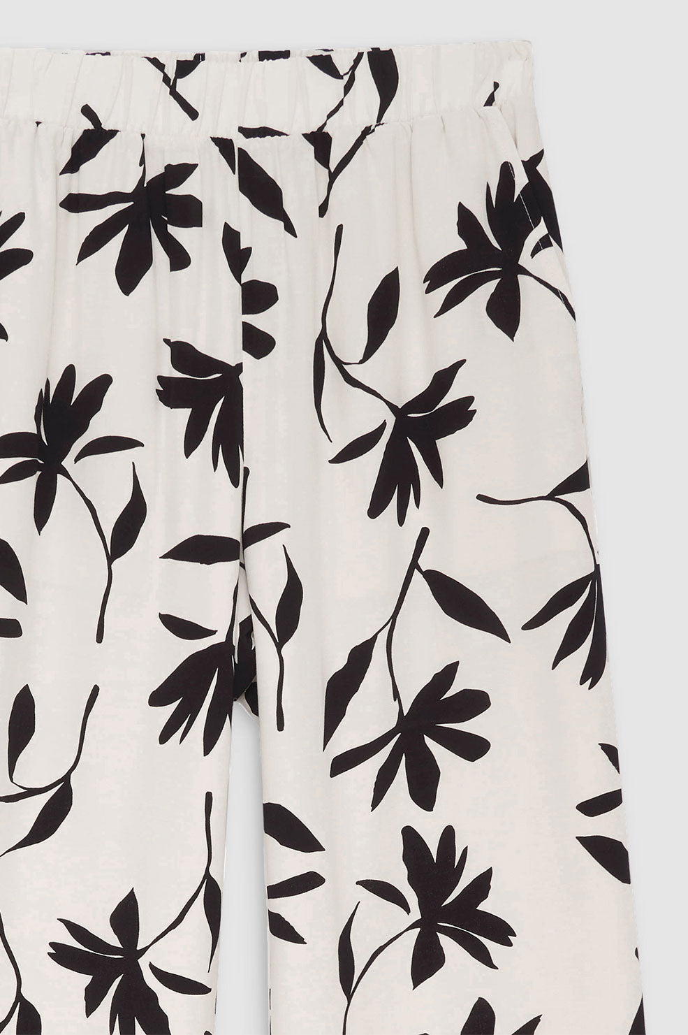 9qty NEW / OWEN PANT - IVORY DAISY PRINT