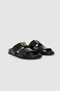 Sandales Parker en cuir - Black