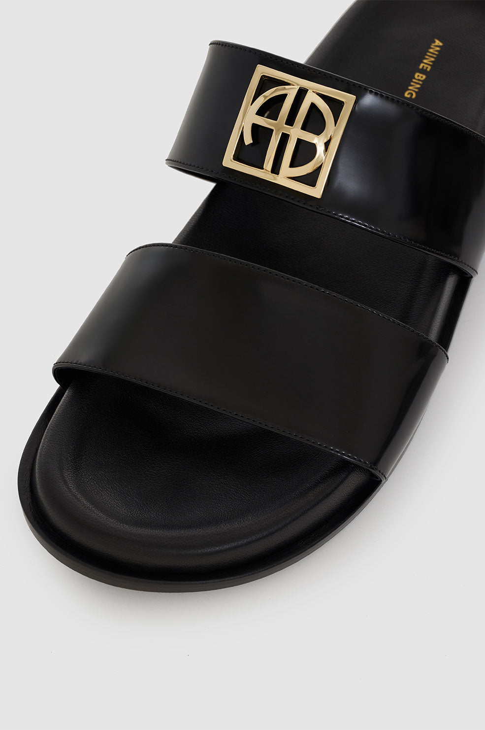 Sandales Parker en cuir - Black
