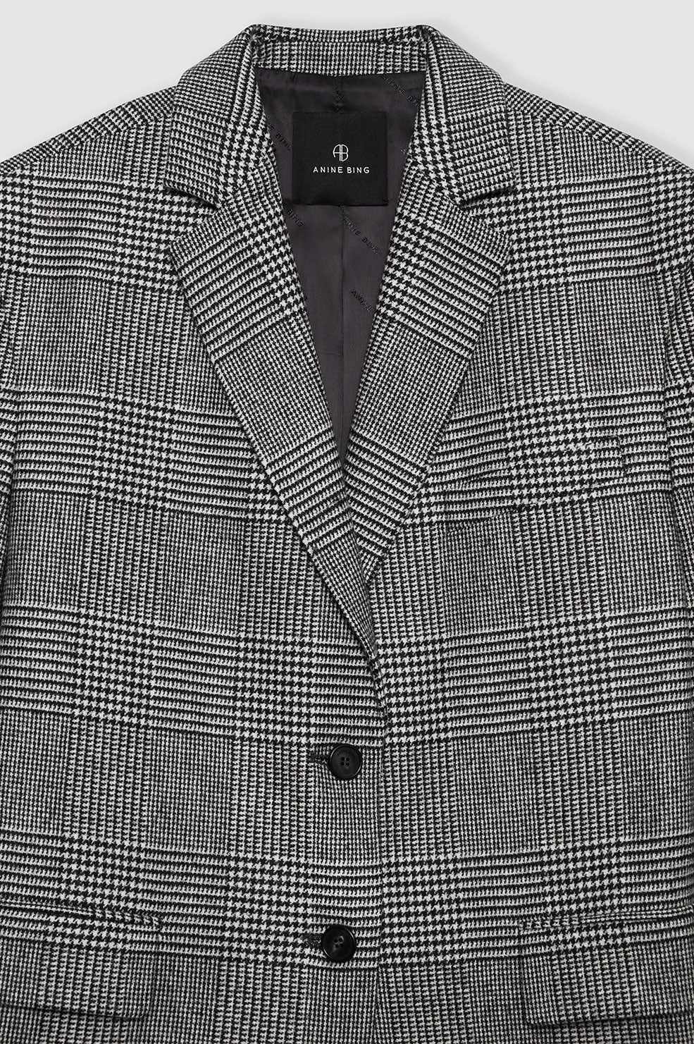 Blazer Quinn en laine - Grey