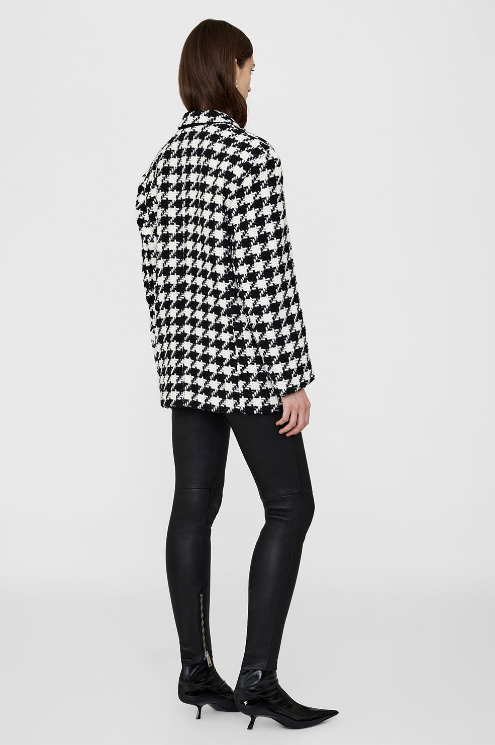Blazer Quinn à épaulettes - Black & White