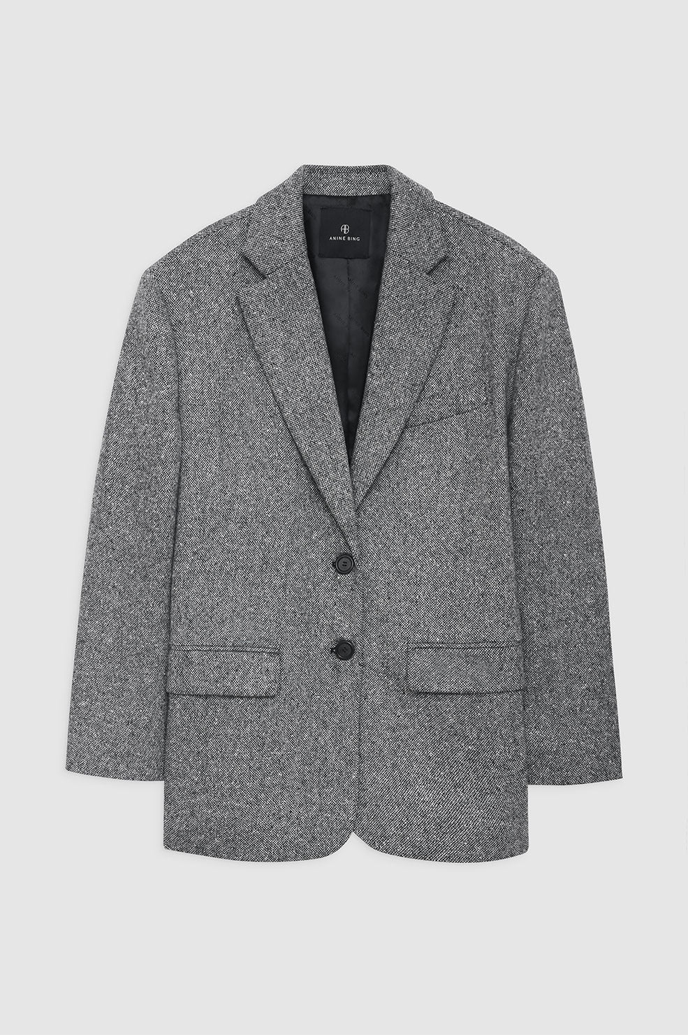 Blazer Quinn en laine - Grey