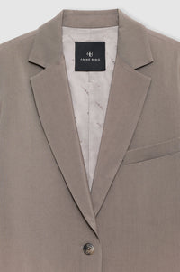Blazer Quinn à épaulettes - Taupe