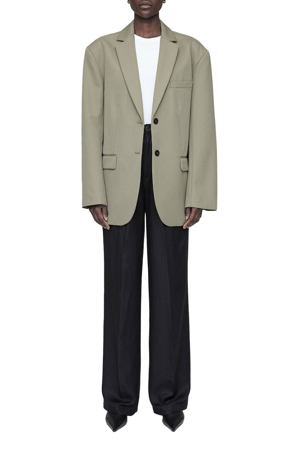 Blazer Quinn en laine - Green