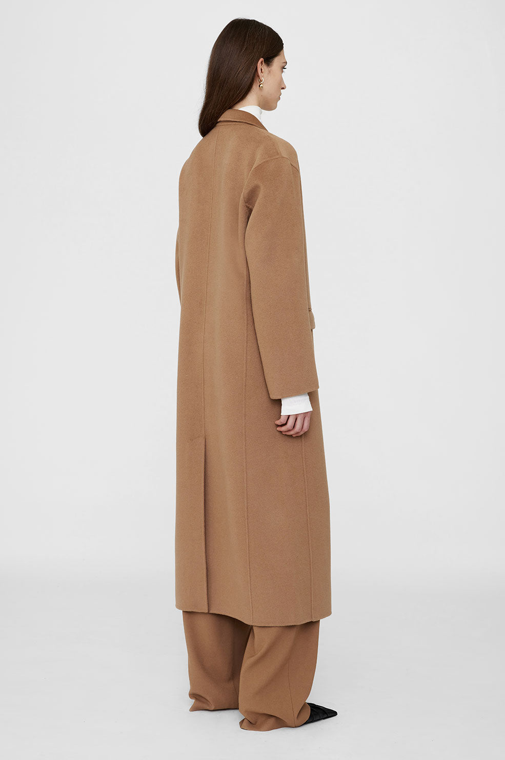 55qty NEW / QUINN COAT - CAMEL CASHMERE BLEND