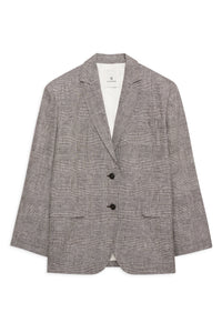 Blazer Quinn en lin - Grey