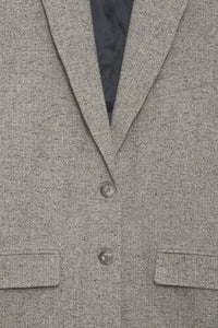 1qty RELIQUAT 195€ / QUINN BLAZER - TAN HERRINGBONE
