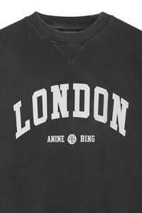 Ramona London University sweatshirt - Washed Black