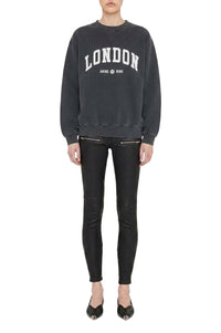 Ramona London University sweatshirt - Washed Black