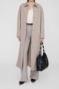 Maxi trench-coat Randy - Taupe