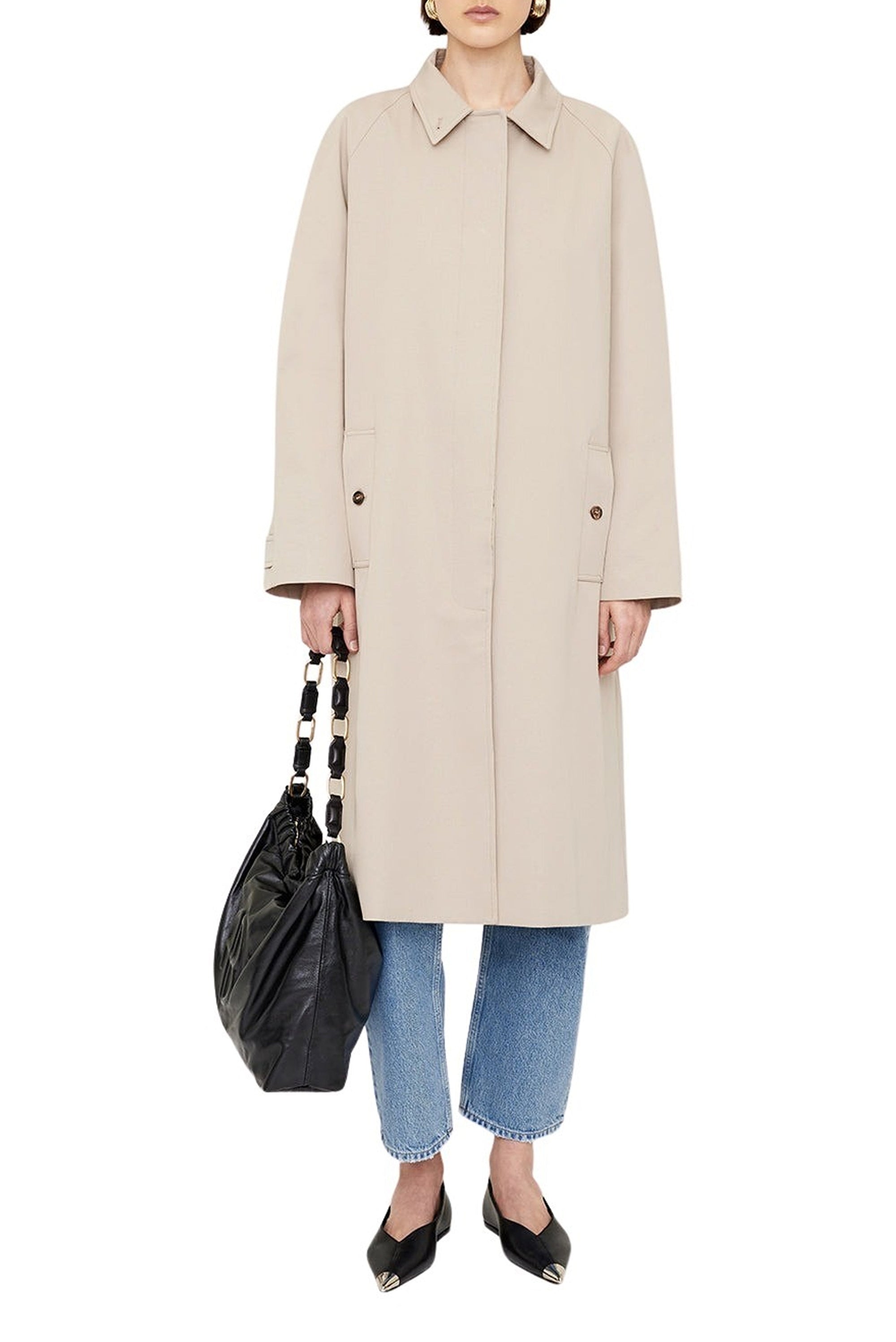 20qty NEW / RANDY TRENCH - BEIGE
