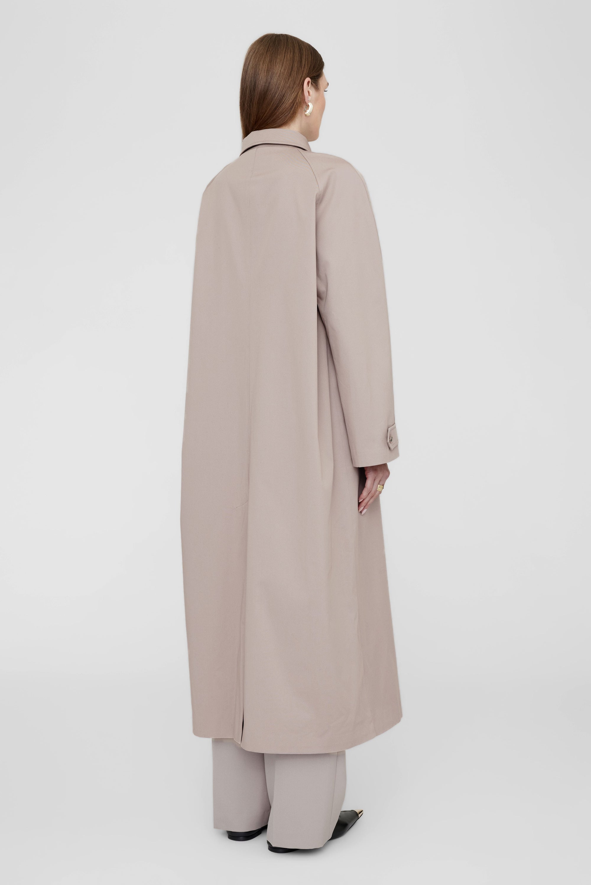 RANDY MAXI TRENCH - TAUPE