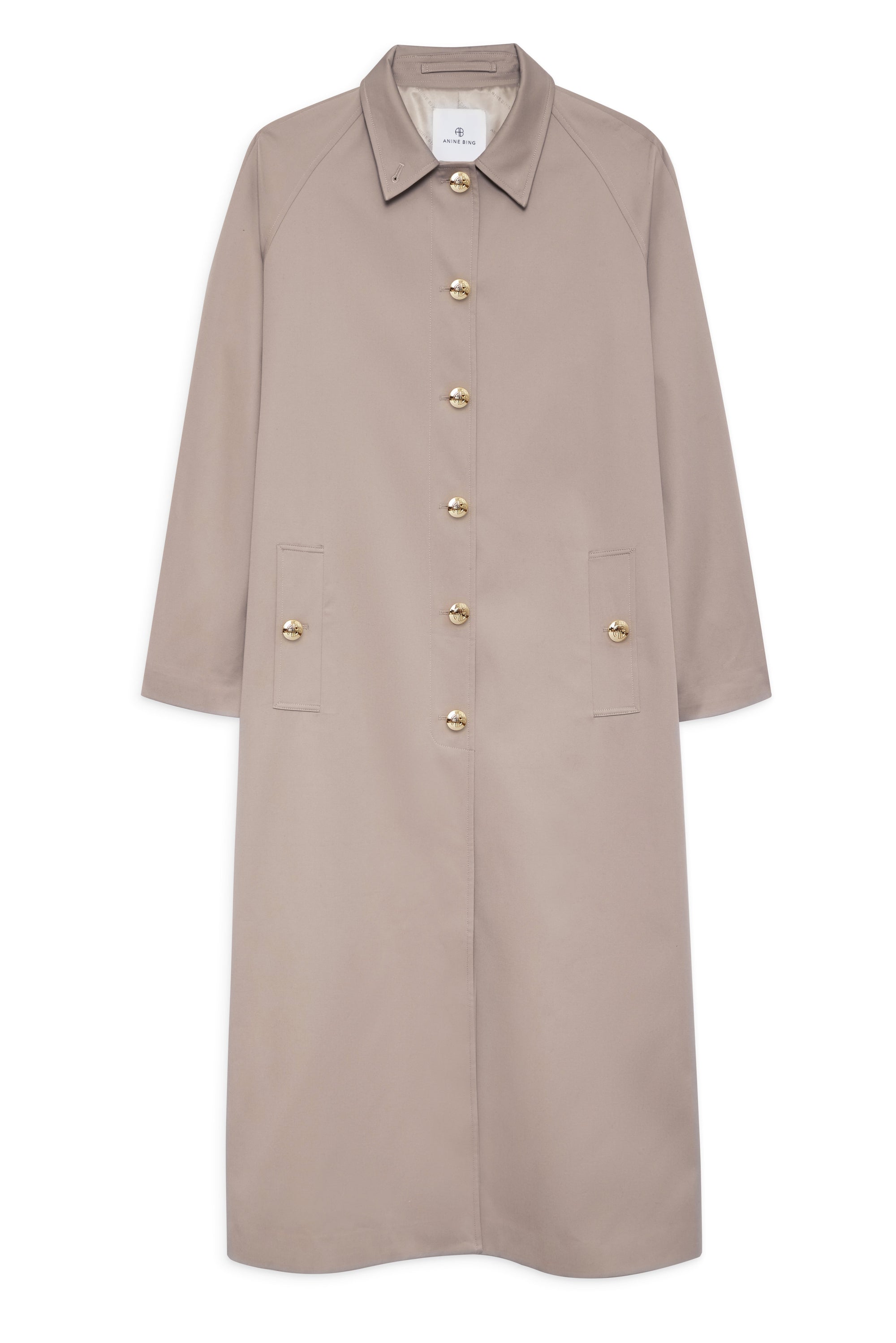 RANDY MAXI TRENCH - TAUPE