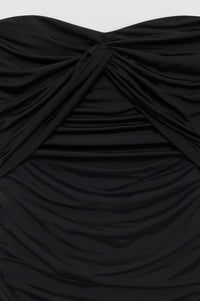 77qty RELIQUAT 95€ / RAVINE DRESS - BLACK