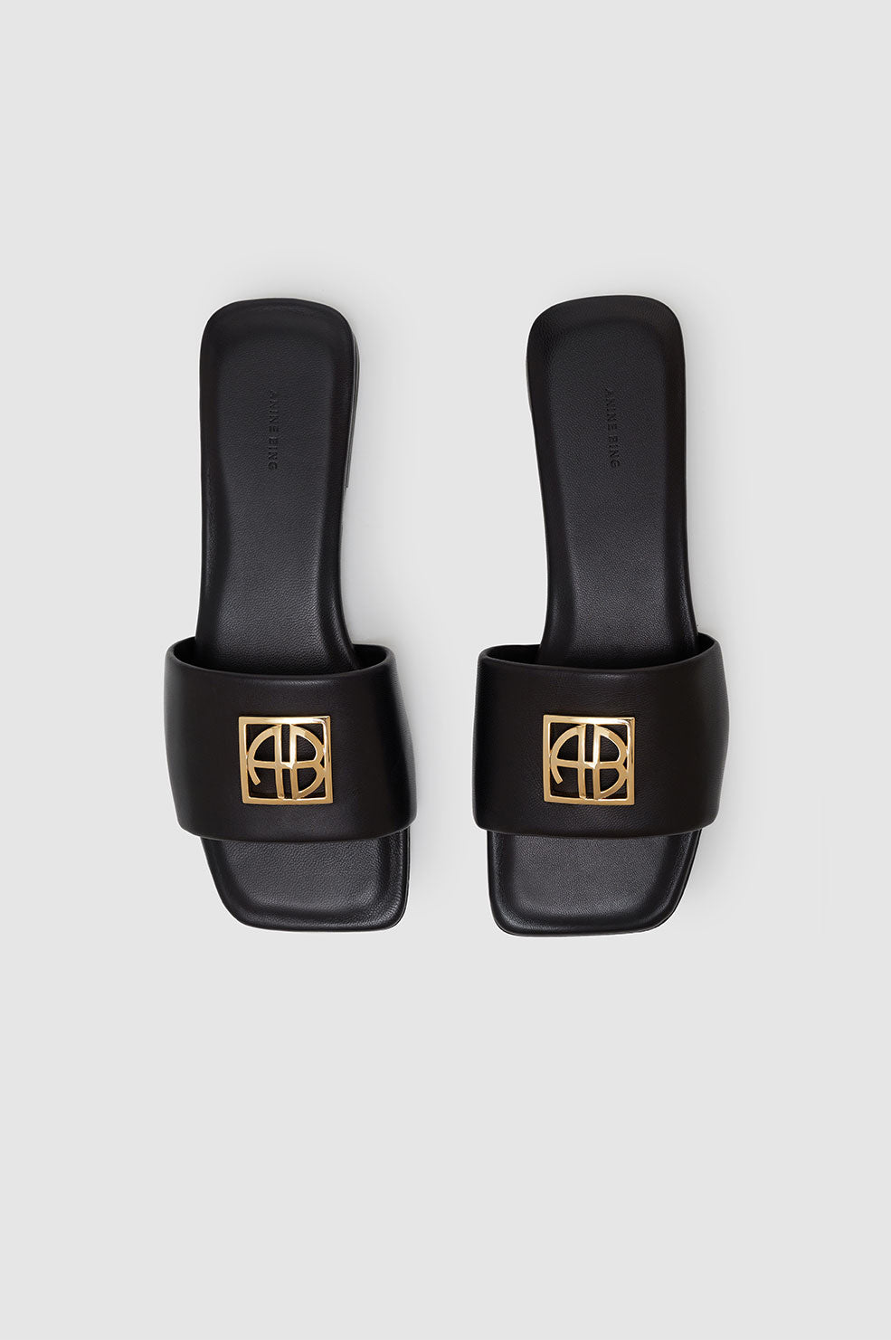 Sandales Ria en cuir - Black