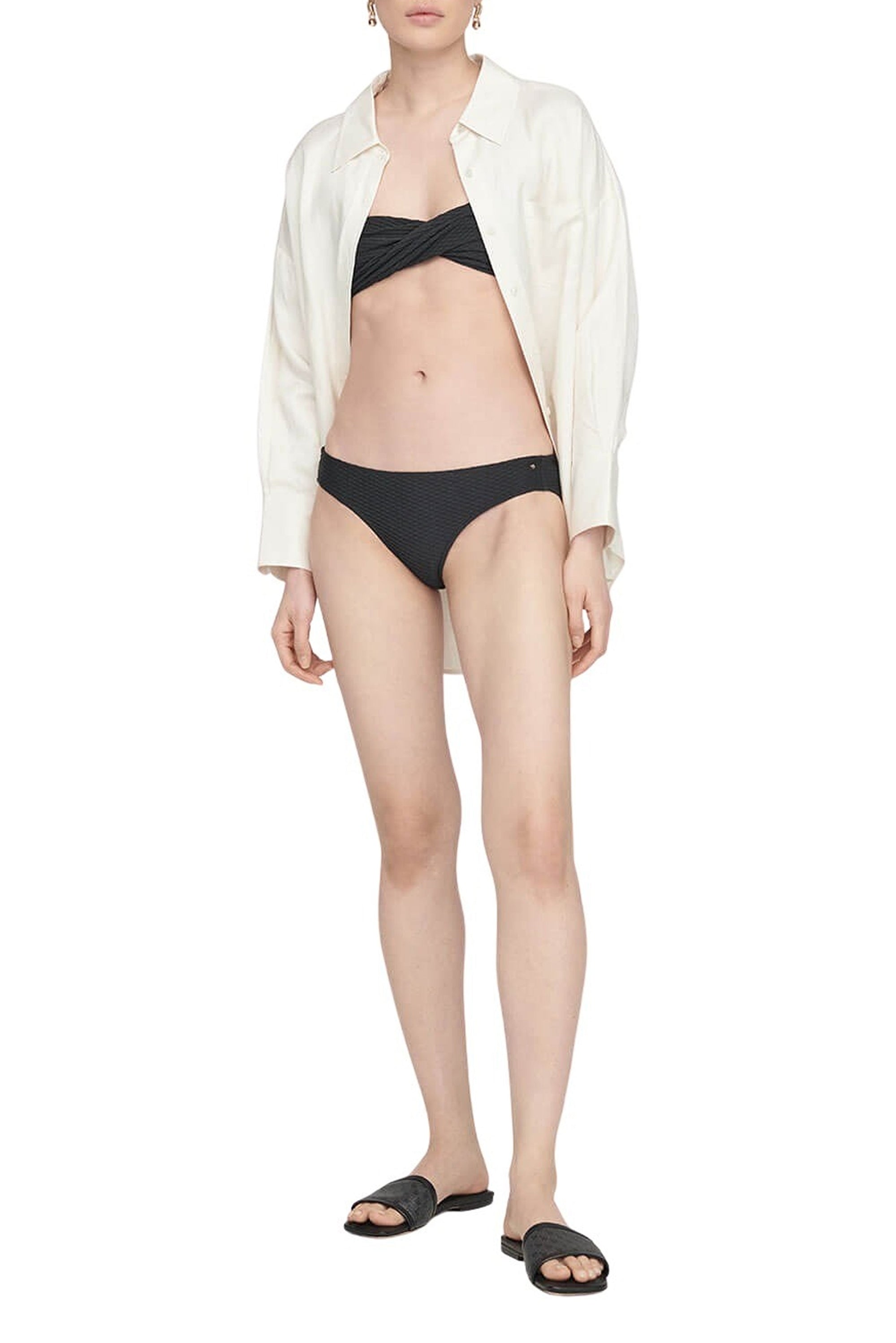 21qty NEW / RIZA BIKINI BOTTOM - BLACK