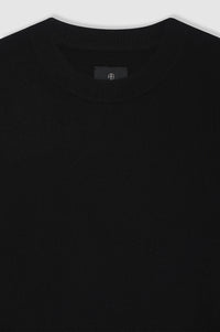 Pull sans manches Ronan en cachemire - Black