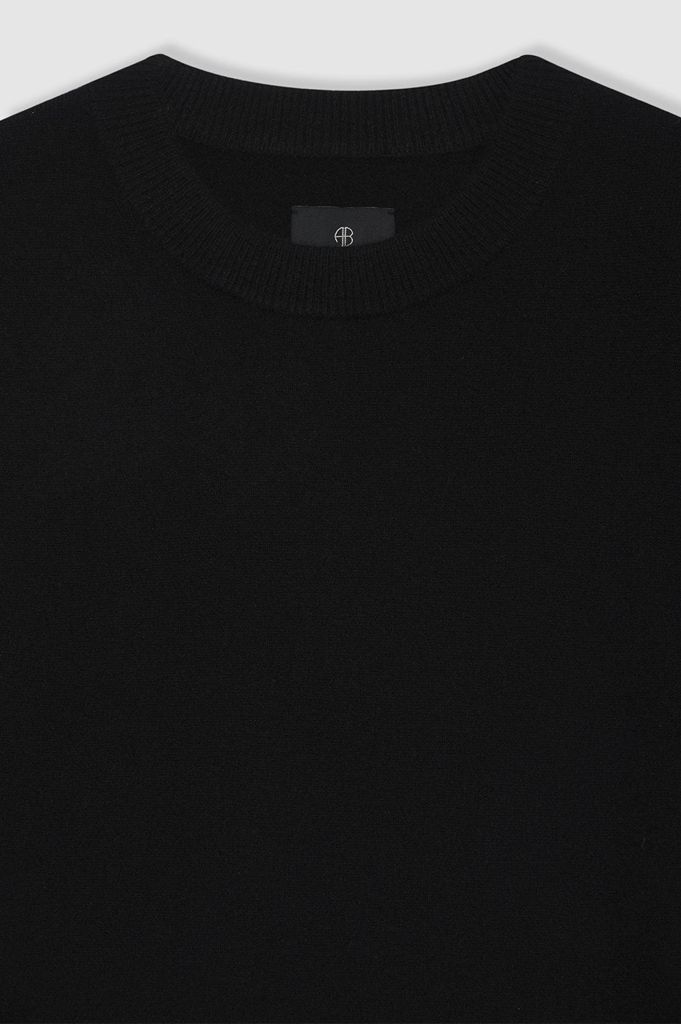 Pull sans manches Ronan en cachemire - Black