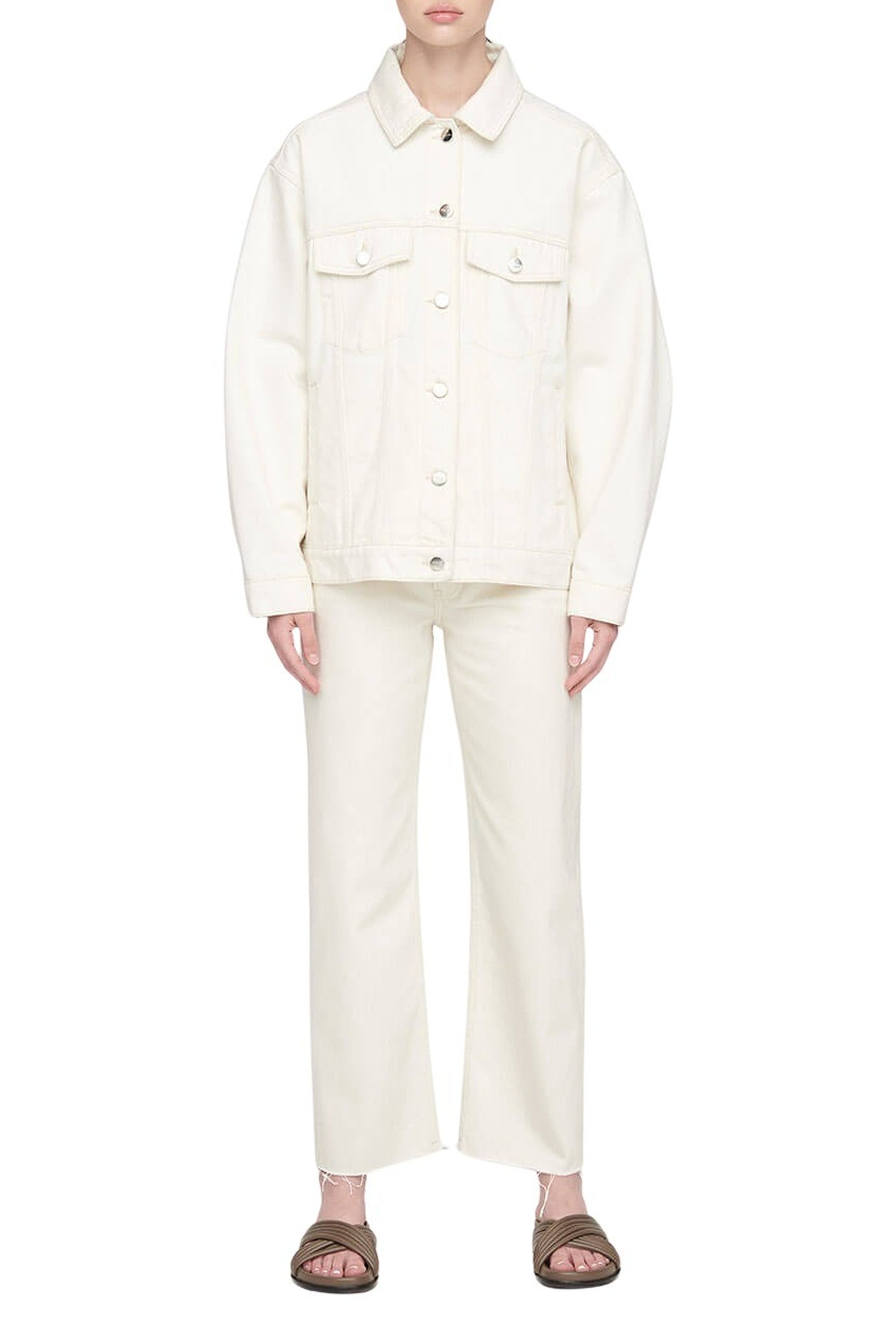 9qty NEW / RORY JACKET - ECRU WHITE