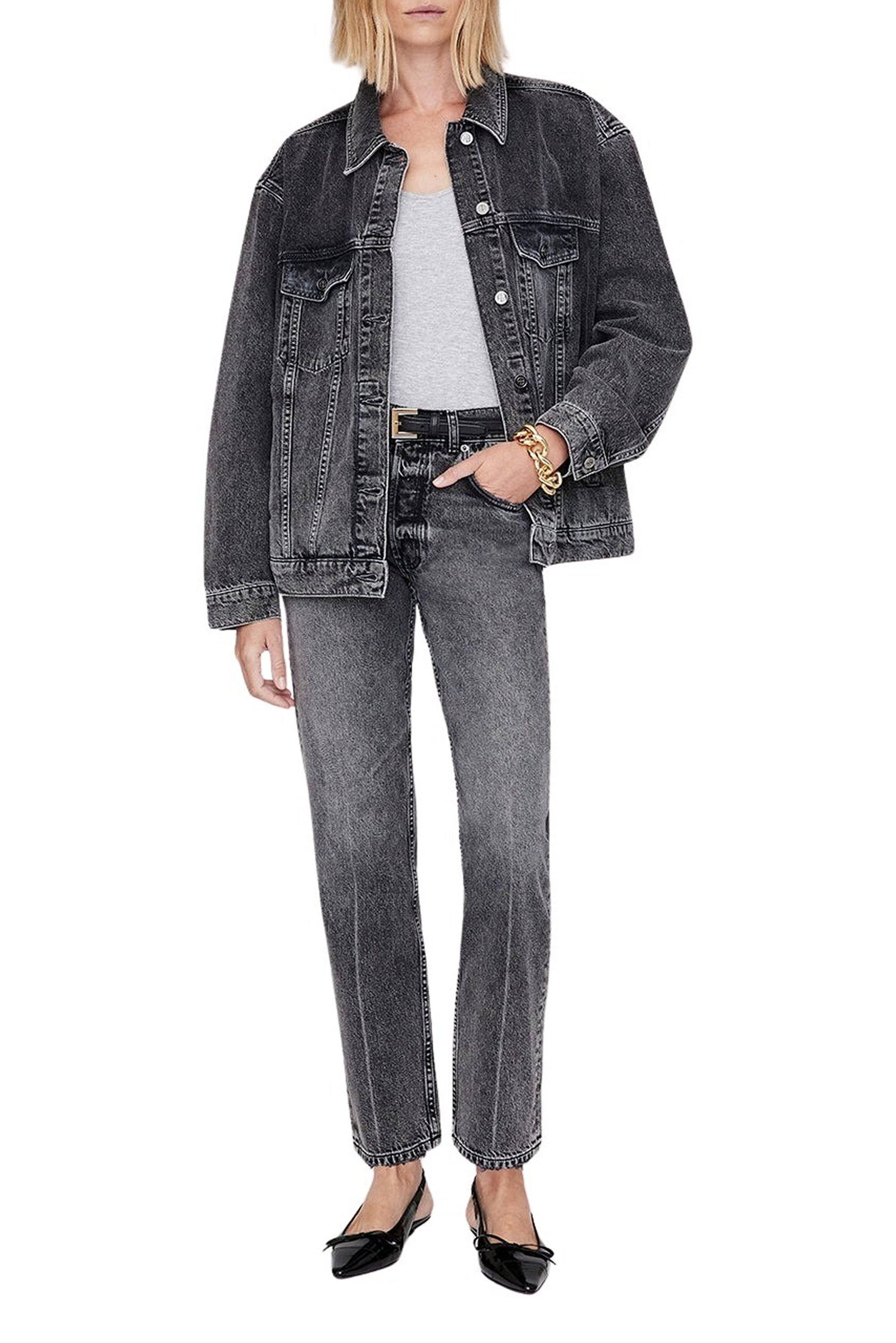 RORY JACKET - STEEL GREY