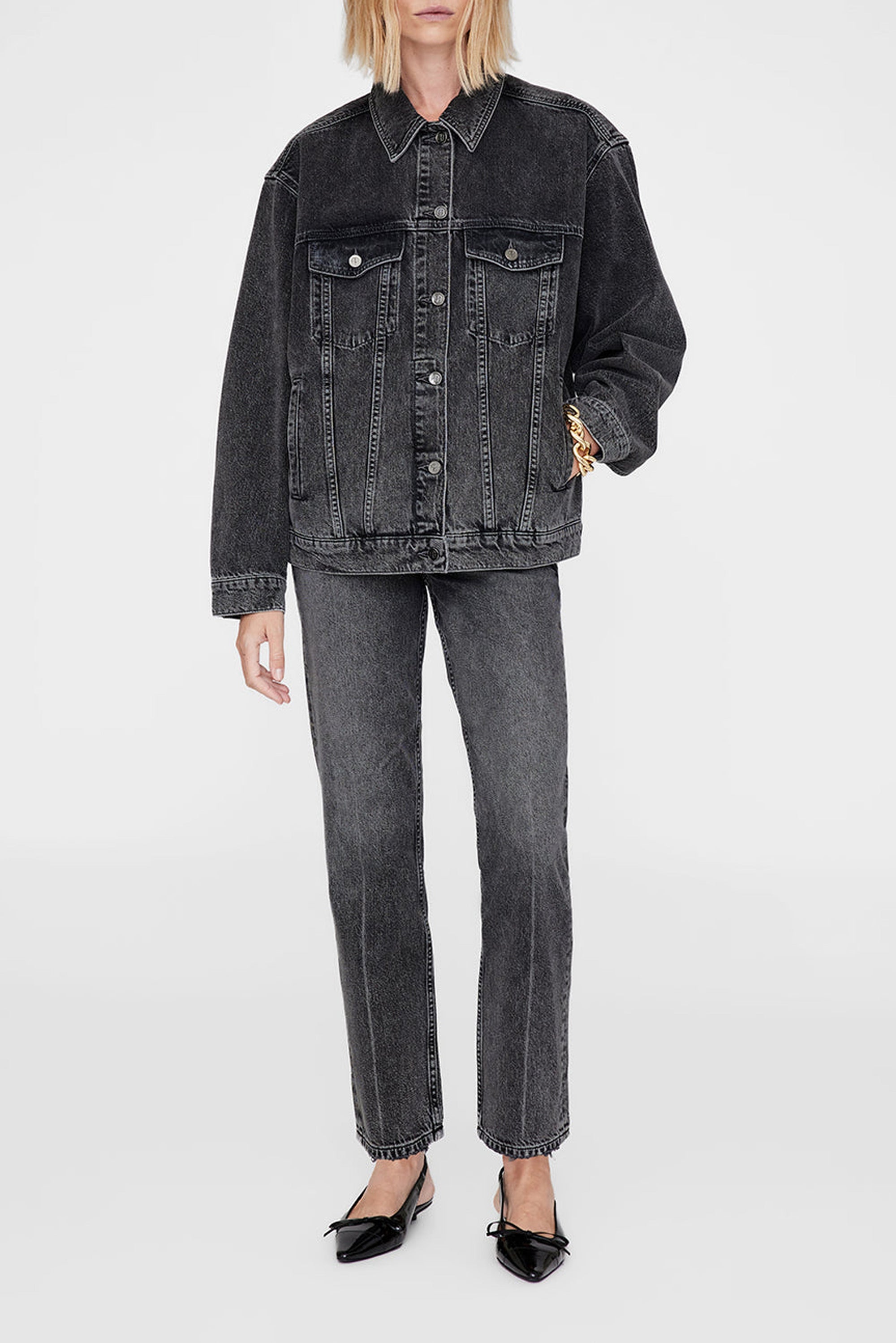 RORY JACKET - STEEL GREY