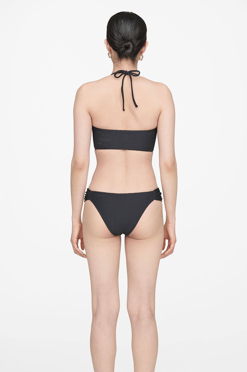 ROSA BIKINI TOP - BLACK