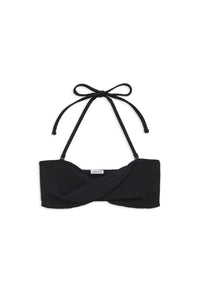 26qty RELIQUAT 35€ / ROSA BIKINI TOP - BLACK