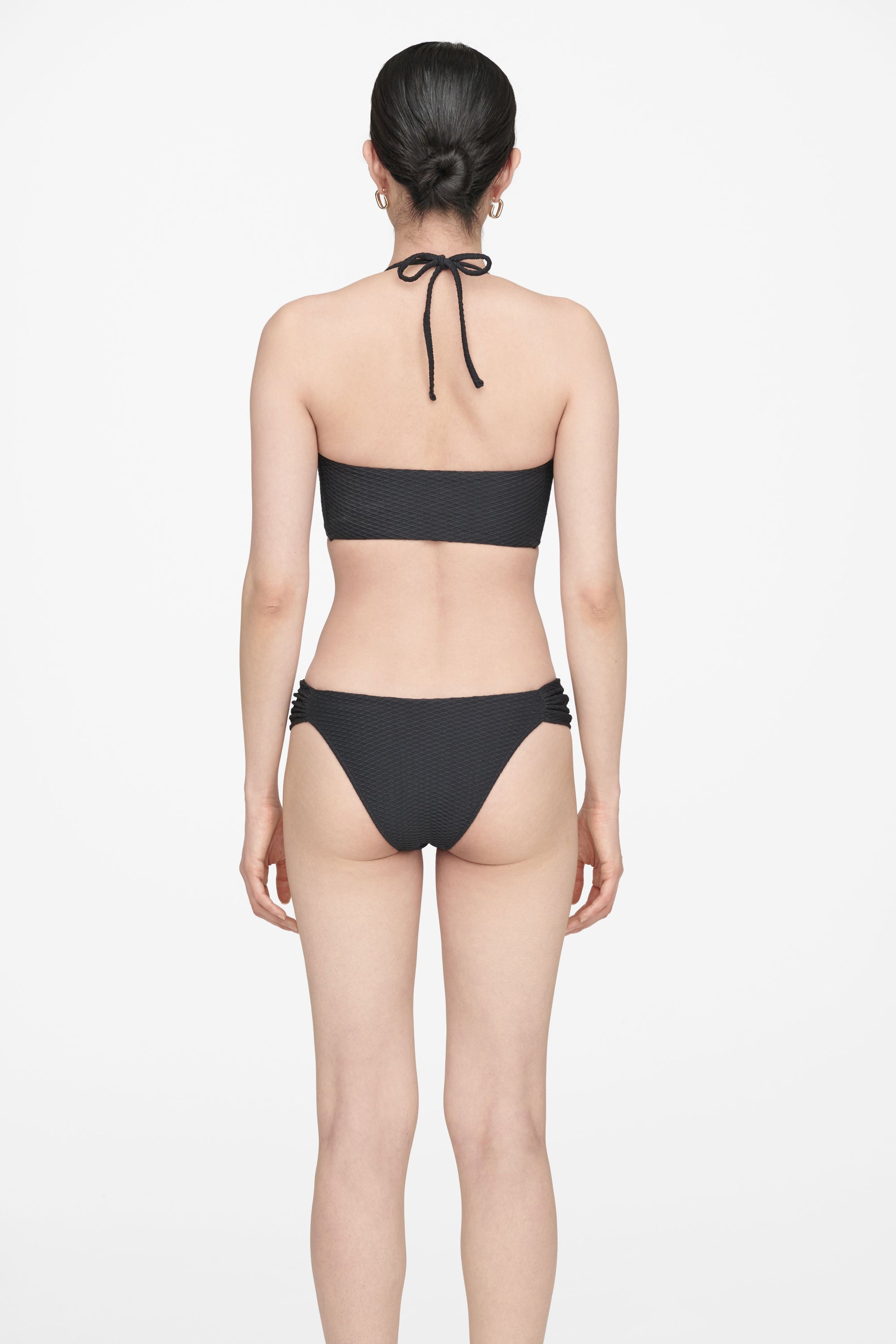 ROSA BIKINI TOP - BLACK