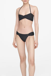 ROSA BIKINI TOP - BLACK